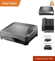 Premium Argon ONE M.2 Aluminum Enclosure for Raspberry Pi 4 with Integrated Fan