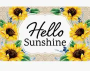 Hello Sunshine Mat