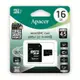 Apacer 宇瞻 16GB MicroSDHC TF UHS-I Class10 記憶卡 記憶卡