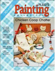 Chicken Coop Chatter Hen & Rooster Acrylic Decorative Painting Patterns Book