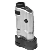 20X-40X HD Zoom Pocket Microscope Loupe Lens Focus-Adjusting Magnifier With LED