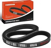 A-Premium Engine Serpentine Drive Belt Compatible with Ford, Mazda & Mercury Cars - Escape, Taurus, Mystique, Sable, Contour, 6, Tribute, MPV, Cougar, Mystique, Sable - V6 2.5L 3.0L