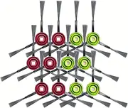 [StylishClean] 12 Packs Side Brush Compatible with Ecovacs Deebot OZMO 950, 920, T5, T8, T9, N7, N8, X1 Omni, T10 Plus, N10 Plus, Yeedi K780，K8，K781 Robot Vacuums Cleaner