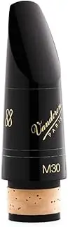Vandoren BB M30 Profile 88 Flat Clarinet Mouthpiece, Black