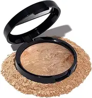 [LAURA GELLER NEW YORK] Award-Winning Baked Balance-n-Brighten Color Correcting Powder Foundation - Medium - Buildable Light to Medium Coverage - Demi-Matte Natural Finish