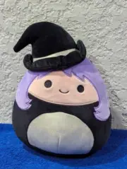 Squishmallows Madeleine the Witch Plush Halloween 10.5" Kellytoy New No Tags