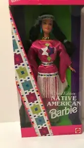 NATIVE AMERICAN Barbie Third Edition Dolls of the World 1996 Barbie Doll