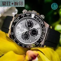 在飛比找蝦皮購物優惠-高端 ROLEX勞力士DAYTONA銀面黑三眼面盤2018年