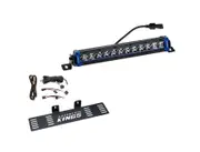 Kings 12" Single Row LED Light Bar + Number Plate Bracket +Harness Kit