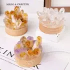 Colorful LED Night Light Handmade Crystal Table Lamps Crystal Decor