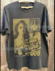 Lana Del Rey Graphic Black Color Shirt Unisex Men Women (not vintage)
