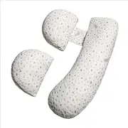 Pregnancy Pillow for Sleeping, Soft Pregnancy Body Pillow with Detachable and Adjustable Pillow Cover ，Support Wedge Pillows Side Sleeper Pregnancy Pillows Support for HIPS, Backs, Legs