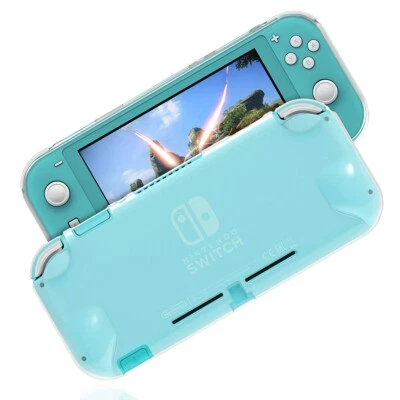 Comfortable Ergonomic Cover Silicone Clear Case for Nintendo Switch Lite&2017