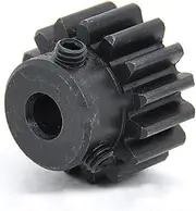 Gears Pinion Gear Set, Pinion Gear 1pcs 1.5M 12T 35T Spur Gear Metal 5mm 6mm 8mm Bore 1.5 Module 15T 20T 25T 30 Teeth Pinion 45 Steel Transmission Gear bore Shaft(1.5M 35T Bore 8mm)