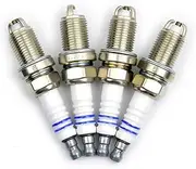 4-Pack Flr8Ldcu+ 7404 Regular Spark Plug For 0242229654 +9 7700107916