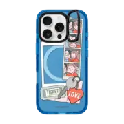 iPhone 16 Pro Impact Ring Stand Case MagSafe Compatible Sundae Kids- Polaroid