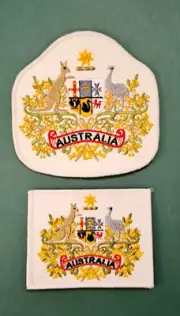 Australian Army Warrant Officer Class 1 Patches For Dress Mess Whites