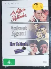 Affair to Remember / Gentlemens Agreement / Steal a Million (3 DVD Set) Region 4