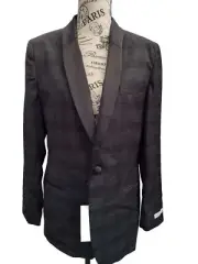 Calvin Klein Big Boys Dress Deep Black Jacket Size 20