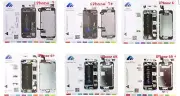 5 Full Set Magnetic Screw Chart Mat For iPhone 5s/7 Plus|7||6|6 Plus