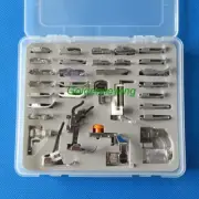 Plastic Box 32 PCS Presser-Foot for Babylock Bernina Bernette Brother Elna