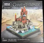 Mega Construx Black Series Game of Thrones 334 piece The Red Keep New