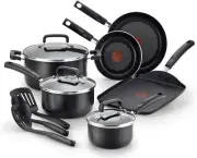 Nonstick Pots and Pans Set, Purple Induction Cookware Sets, 12 Pcs