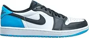 [Jordan] Nike Basketball Basketball Shoes for Kids, white/dark powder blue-black, 30.0 cm