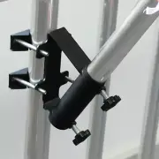 Heavy Duty Flagpole Mount Bracket for Balcony Railing Truck Flag Pole Holder
