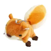 Cute Mini Squirrel Plush Toy Doll Pendant Decoration Keychain Keyring4138