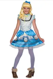 Ever After High Blondie Lockes Child Girls Costume Medium 5-7 yrs