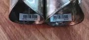 2 Williams Sonoma napkin Rings hammered metal New with tags