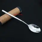 Solid 999 Fine Silver Spoon Fish and Lotus Pattern Handle Dinner Spoon 6.69inch