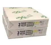Carbonless 2-Part Reverse Paper, 8.5" x 11", by Excel (230949) - 2 Reams