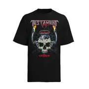 Retro TESTAMENT Thrash-Metal Musik 80s 70s konzert Herren T-Shirt Baumwolle