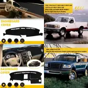 Dash For Mat 92-96 F250 Ford F150 F350 F450 Sun Pad Shade Car Dashboard Cover