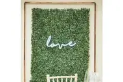 Ginger Ray: Flower Wall Backdrop Foliage Tile
