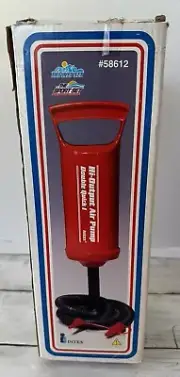 Intex Hi-Output Air Pump Double Quick II for Pool Toys Air Mattresses NEW In Box
