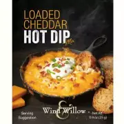 Wind & Willow Loaded Cheddar Hot Dip Mix (Pack of 2)