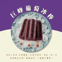 在飛比找蝦皮商城優惠-【春一枝】天然水果手作冰棒-巨峰葡萄(6入組)-廠商直送(7