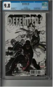 Marvel Comics The Defenders #2 CGC 9.8 Simone Bianchi variant cover