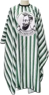K5 International Hairdressing Cape Professional Barbers Hairdressers Gown for Hair Styling, Hair Cutting, Waterproof Full Length Barber Hair Salon Apron Suitable for Men, Women & Kids