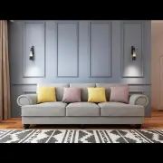 The Cloud Nine 3-Seater Sofa Grey