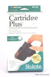 Nu-Kote RF120 Ink Jet Cartridge System Color GENUINE