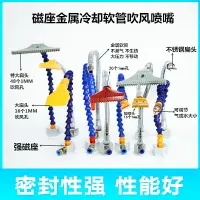 在飛比找樂天市場購物網優惠-帶磁座蛇形金屬冷卻萬向吹氣開關竹節管圓頭扁嘴空氣噴頭風刀噴嘴