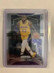 2019-20 Panini Prizm LEBRON JAMES Base #129 Lakers