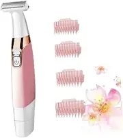 FOMIYES Electric Portable Hair Shaver for Women Painless Hair Removal Device for Upper Lip Chin Cheeks USB Rechargeable Epilator Travel Friendly Design