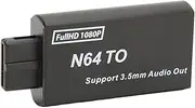 N64 to Converter, 1080p HD Multimedia Interface Adapter for N64, Displayed on 1080p HD TV/Monitor.