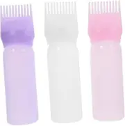 SAFIGLE Hair Dye Applicator Bottle Set Comb Style Applicator Perfect for Hair Coloring Scalp Treatments