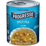 (2 Pack) Progresso Traditional Split Pea Soup with Ham, Gluten Free, 19 Ounce